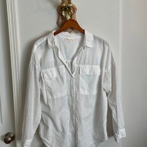 Xirena button down - white size M